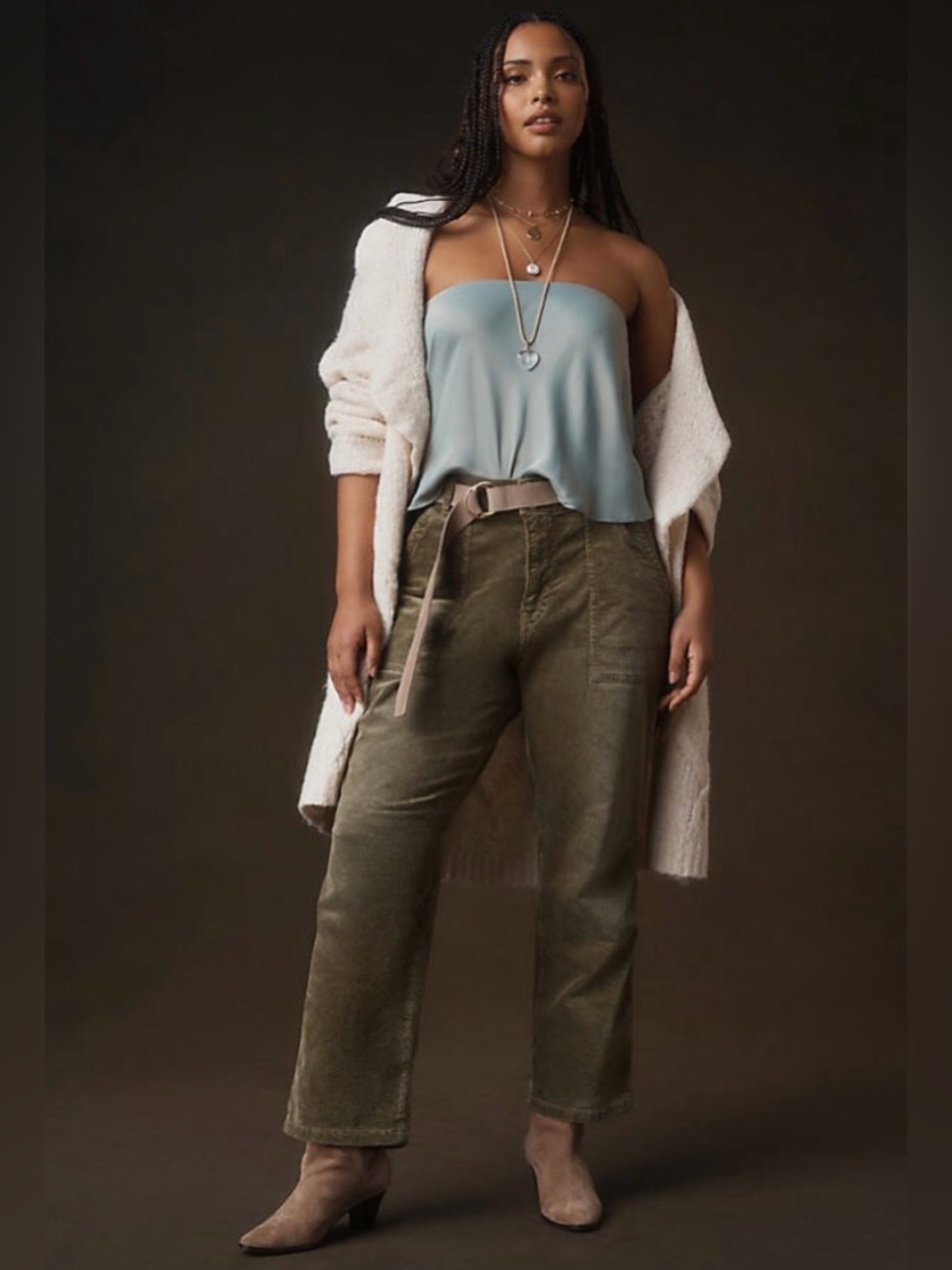 Pilcro by Anthropologie The Wanderer Relaxed Corduroy Pants Size 28 - Picture 5 of 16